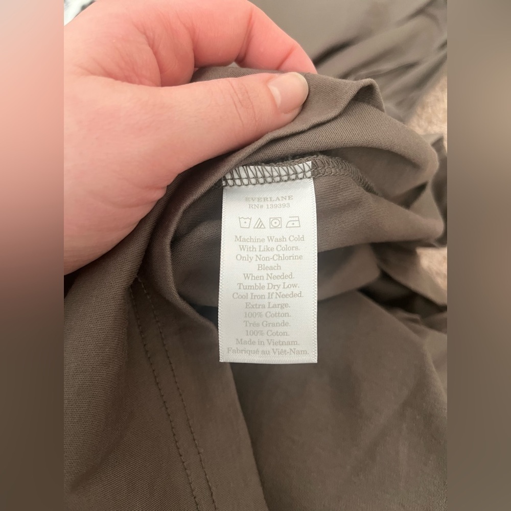 Everlane The Luxe Cotton A-Line Tank Dress - Picture 8 of 8